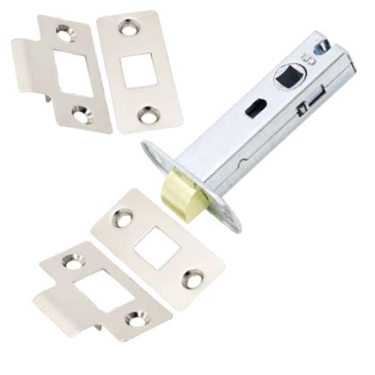 TUBULAR LATCH (BOLT THROUGH) WITH TWO SET OF REMOVABLE FACE PLATE