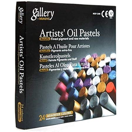 Mungyo Gallery Artists' Soft Oil Pastels - 72 Colors in Wooden Box ...