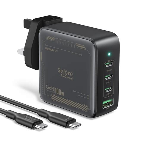 100w Usb C Charger 4 Ports Gan Fast Wall Charger | Desertcart INDIA