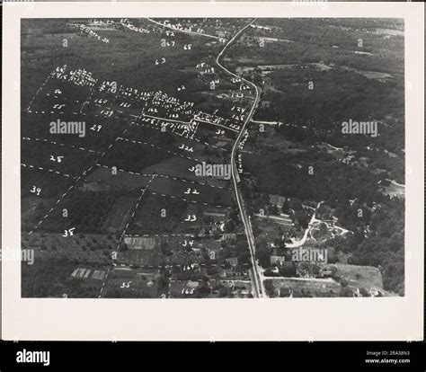 Aerial View of Farm Steet and Union Street, South Weymouth ...