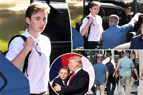 Barron Trump School Trump Says Melania, Son Will Move To White House