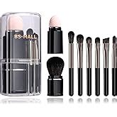 BS-MALL Makeup Brush Set 18 Pcs Premium Synthetic Foundation Powder ...