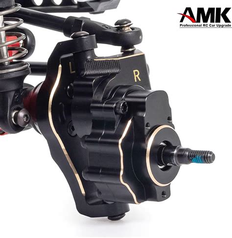 Buy Brass Counter Weight Black Coating TRX4 Portal Axle Housing for 1/ ...