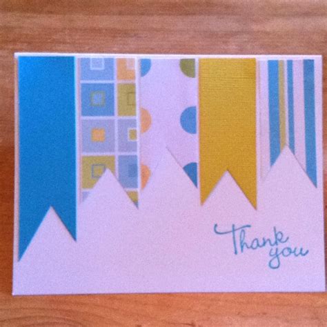 Pennant Thank You Card