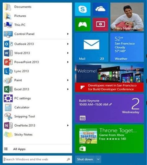 Windows 9 Features 的图像结果