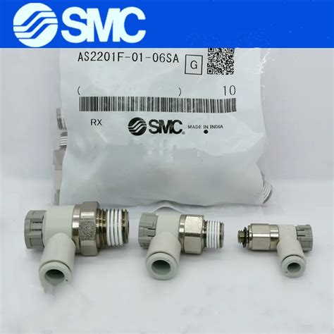 SMC Air Connector As1201f-m5-04a/06a As2201f-01/02-06/08sa, 43% OFF