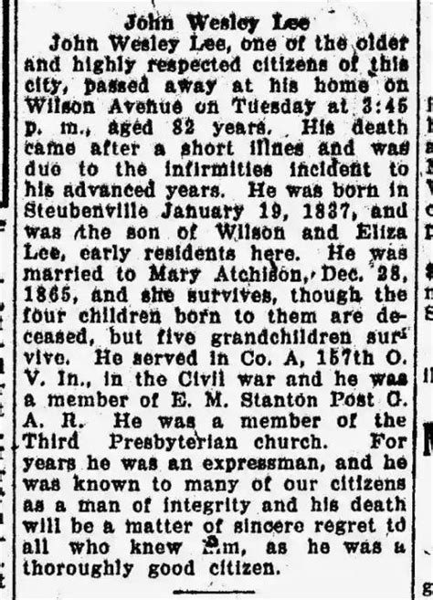 Obituary-Dec-11-1918-143583 | NewspaperArchive
