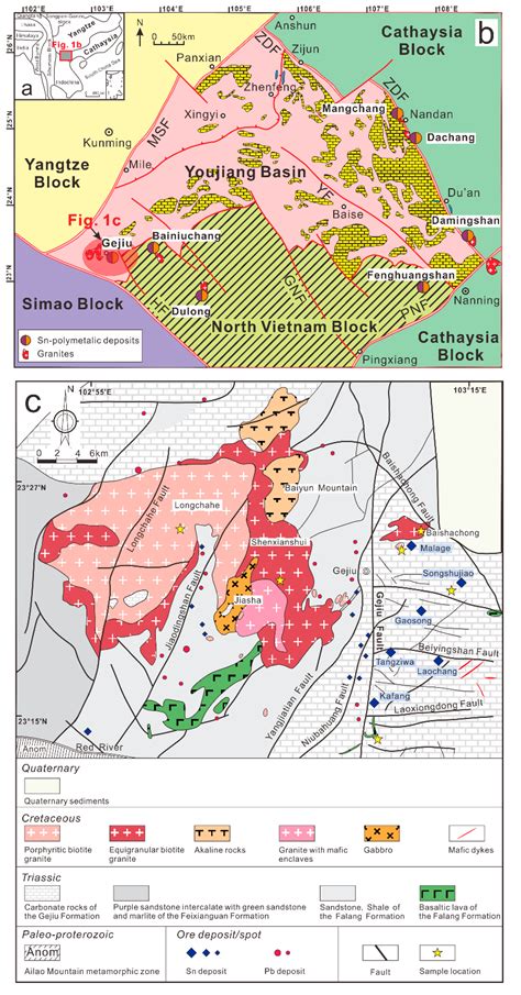 Comparison of Granites from the Eastern and Western Districts of the ...