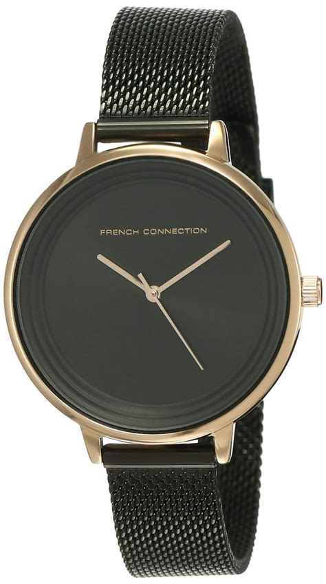 French Connection Analog Black Dial Women's Watch-FCN0001D : Amazon.in ...