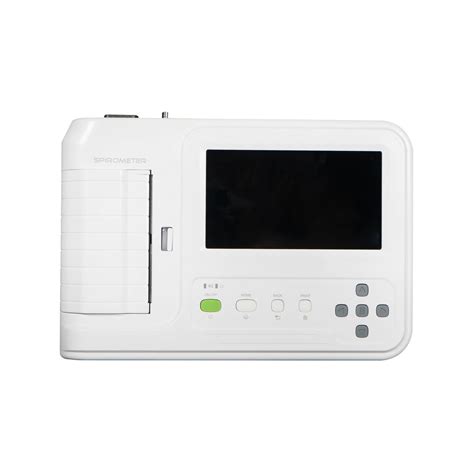 Portable Lung Function Testing Device, FVC SVC MVV Touch Screen Spirom ...