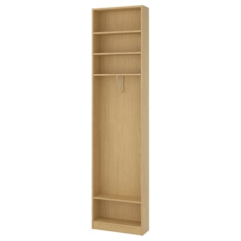 PAX add-on end-unit, oak effect, 20x58x236 cm (77/8x227/8x927/8") - IKEA