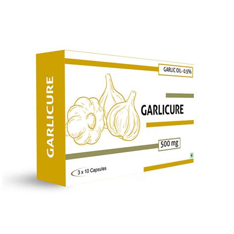 Buy Garlicare Garlic Oil Capsule Online | Nutracart Healthcare