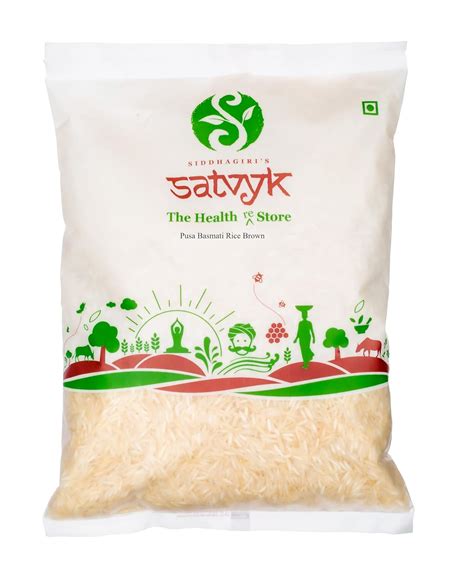 S Siddhagiri's SATVYK THE HEALTH re STORE Brown Rice (Set of 5-5kg ...