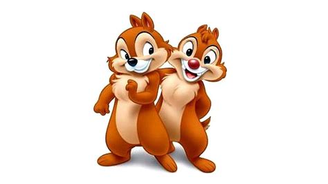 Chip and Dale Cartoon 的图像结果