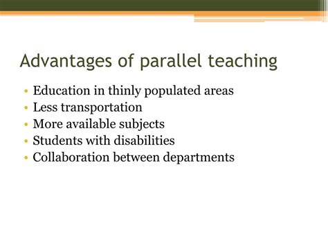 Parallel Teaching 的图像结果
