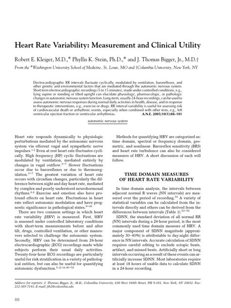 Image result for Heart Rate Variability Testing
