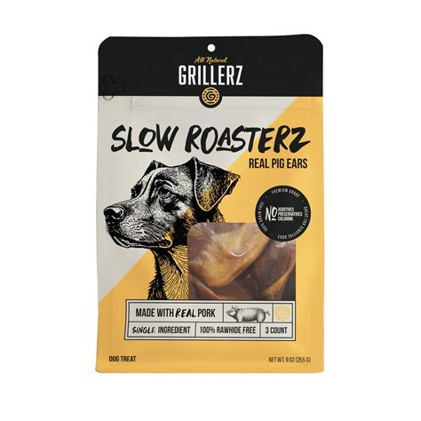 Grillerz Real Pig Ears 12 Count Single Ingredient All Natural ...