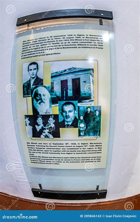 Interior of the Elie Wiesel Memorial House, Sighetu Marmatiei ...
