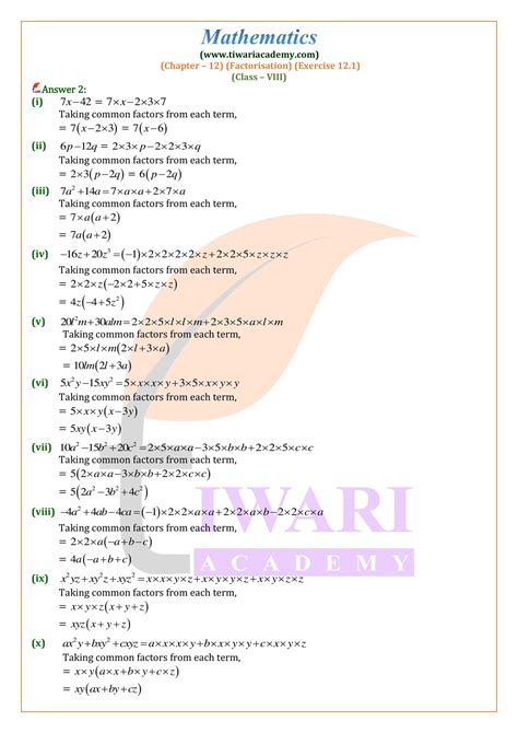 Image result for Class 8 Chapter 12 Exercise 12.1 Maths Ranveer Maths