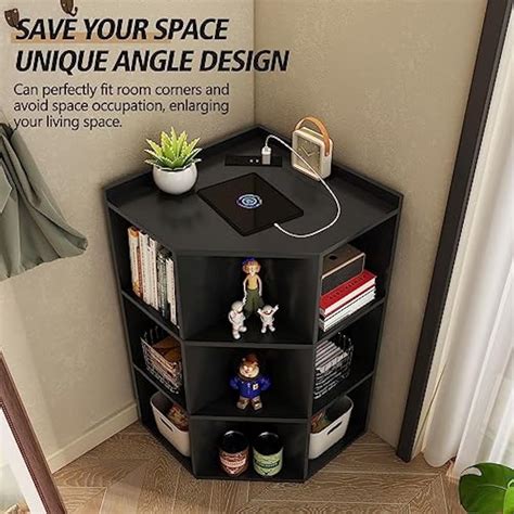AVZEAR Corner Cabinet, Corner Storage Cabinet with India | Ubuy