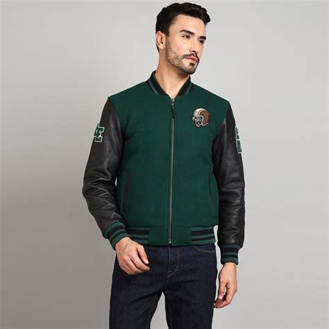 Varsity Green Riding Jacket | Royal Enfield Store