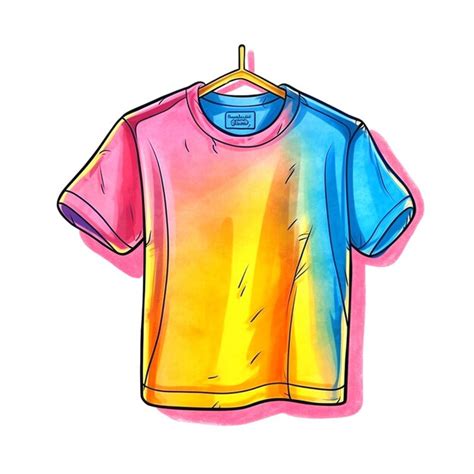 Camiseta Colorida Png Imagens – Download Grátis no Freepik