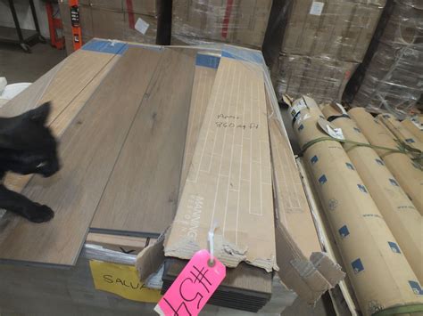 Pallet Of Vinyl Floor Planking
