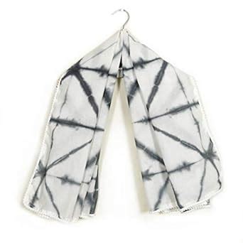 Buy Ravaiyaa - Attitude is everything Cotton Tie Dye Shibori Neck Wrap ...
