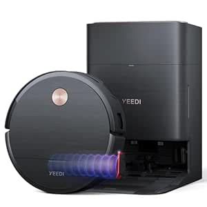 Yeedi S16 Plus Robot Vacuum and Mop, 16,600Pa Suction, OZMO Roller ...