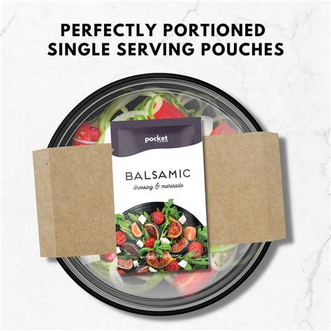 Greek + Balsamic Salad Dressing Packets | Pocket Flavors