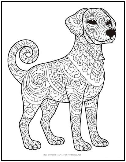 Zentangle Coloring Pages Free Printable [2025]