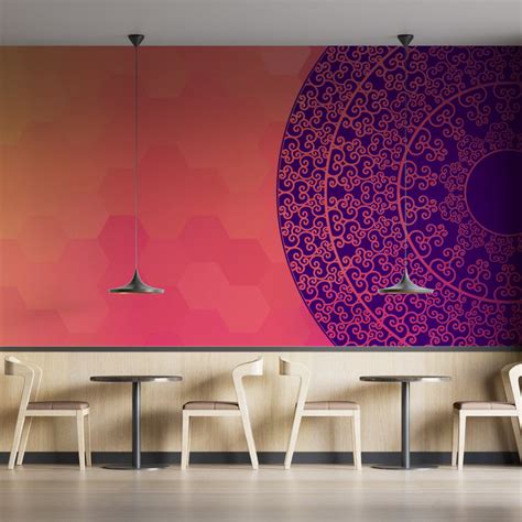 Starched Fluorescent Wallpapepr – Myindianthings