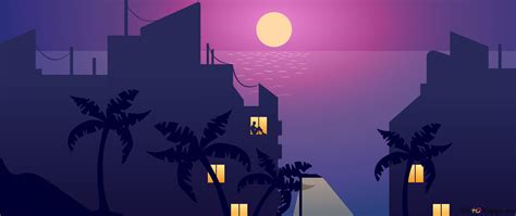 City Sunset 4K 的图像结果