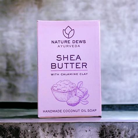 Buy Nature Dews Coconut Oil Handmade Shea Butter Soap | 90 g | PACK OF ...