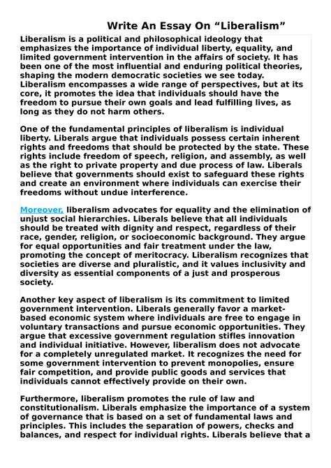 Example of Liberalism 的图像结果