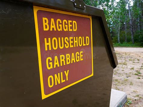 Image result for Household Garbage Sign