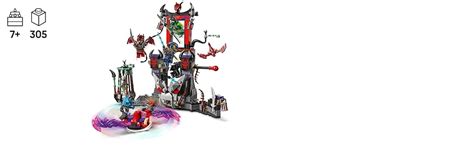 LEGO NINJAGO Dragonian Storm Village Battle Arena Toy Playset 71841 ...