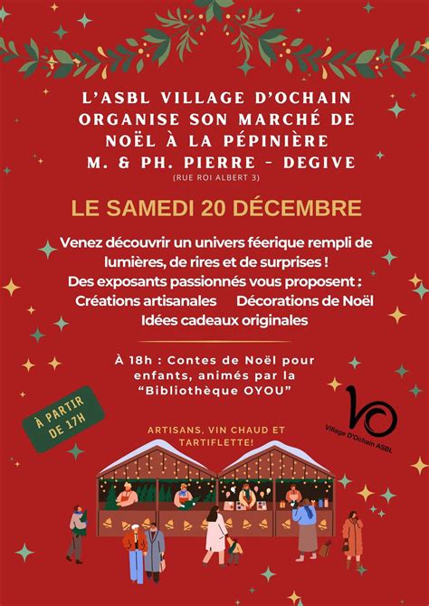 Marché de Noël 2025, Rue du Roi Albert 3, 4560 Clavier, Belgique, 20 ...