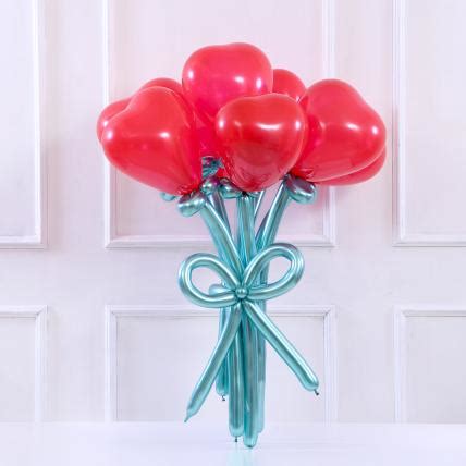 Love in Bloom Balloon Arrangement – A Beautiful, Romantic Display to ...