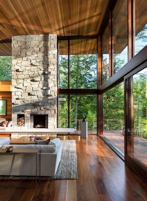 Luxury walnut flooring in nh lake home – Artofit