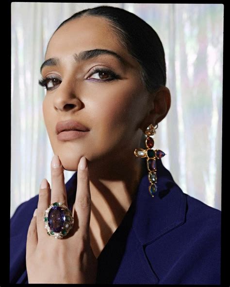 Sonam Kapoor embraces winter style wearing a custom trench coat set ...