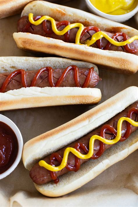 Air Fryer Hot Dogs | Cook At Home Mom