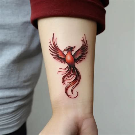 Phoenix Bird Tattoos: Meaning, Significance (100 Designs) - HBTat2
