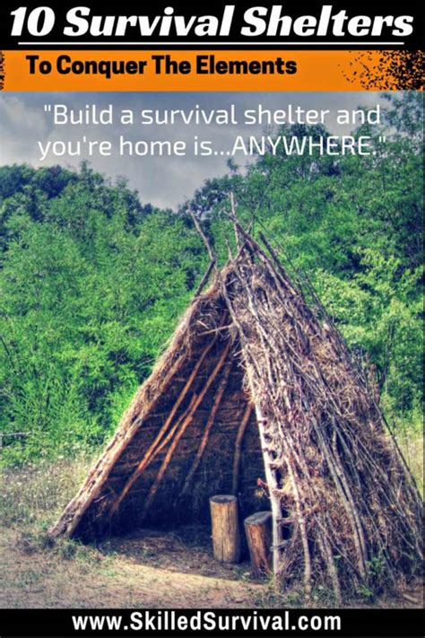 Image result for Different Types of Survival Shelters