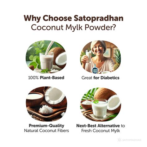 Get Tastiest Vegan Coconut Milk Powder - 200g