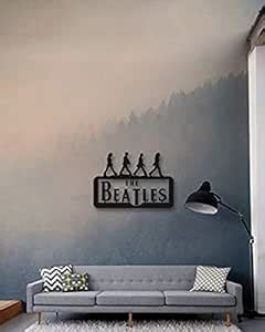 WALLCENTRE ART BEYOND IMAGINATION) Mild Steel Beatles Metal Wall ...