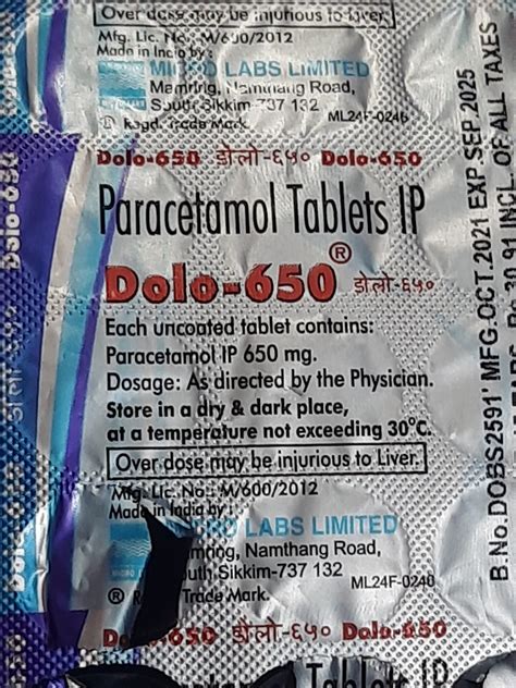 Rs 1,000-crore freebies to promote Dolo 650: Unreasonable charge - The ...