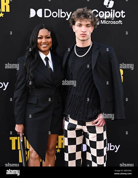 Hollywood, USA. 28th Apr, 2025. Garcelle Beauvais and Jaid Thomas Nilon ...