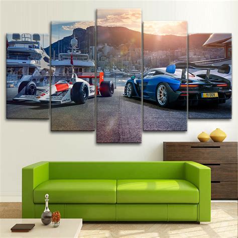 Honda F1 Mclaren Formula Cars Wall Art Canvas Decor Printing – CA Go Canvas