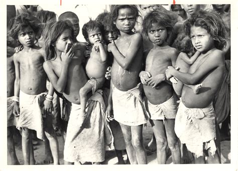 Children in North Bihar, India - May 1951 - Old Indian Photos
